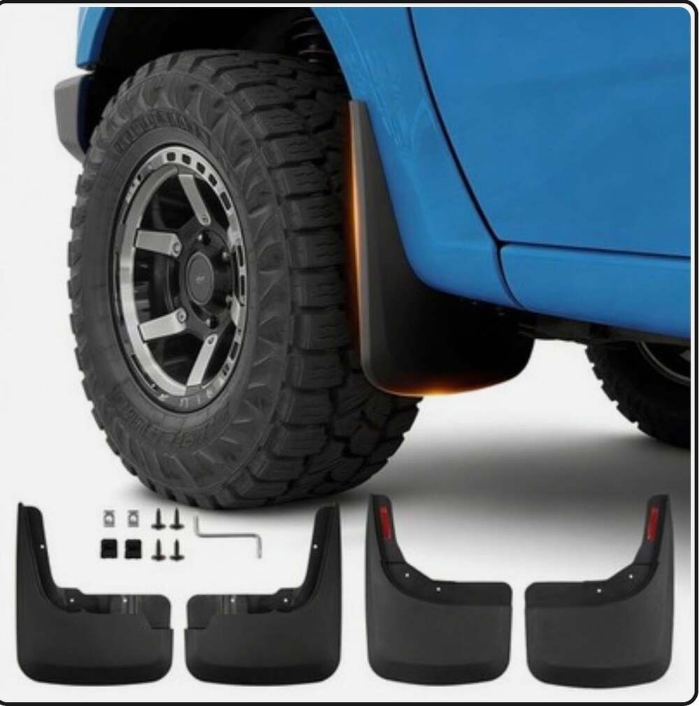 Sunsrew Mud Flaps For Chevy Silverado 1500 Front And Rear Set 4PCS